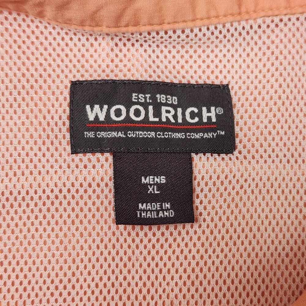Woolrich Discovery Quest Men's XL Vented Fishing Shirt Dark Salmon - Picture 5 of 7